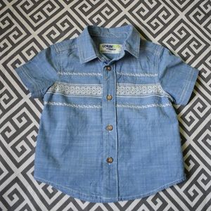 Genuine by Oshkosh button down shirt 18m
